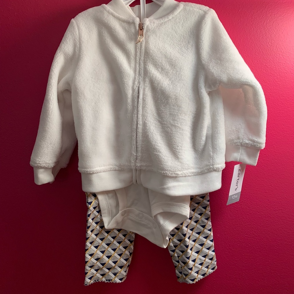 BNWT 12M Girl: 3 Piece Set